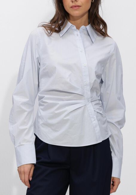 Lichtblauwe SECOND FEMALE Blouses HILL SHIRT - large