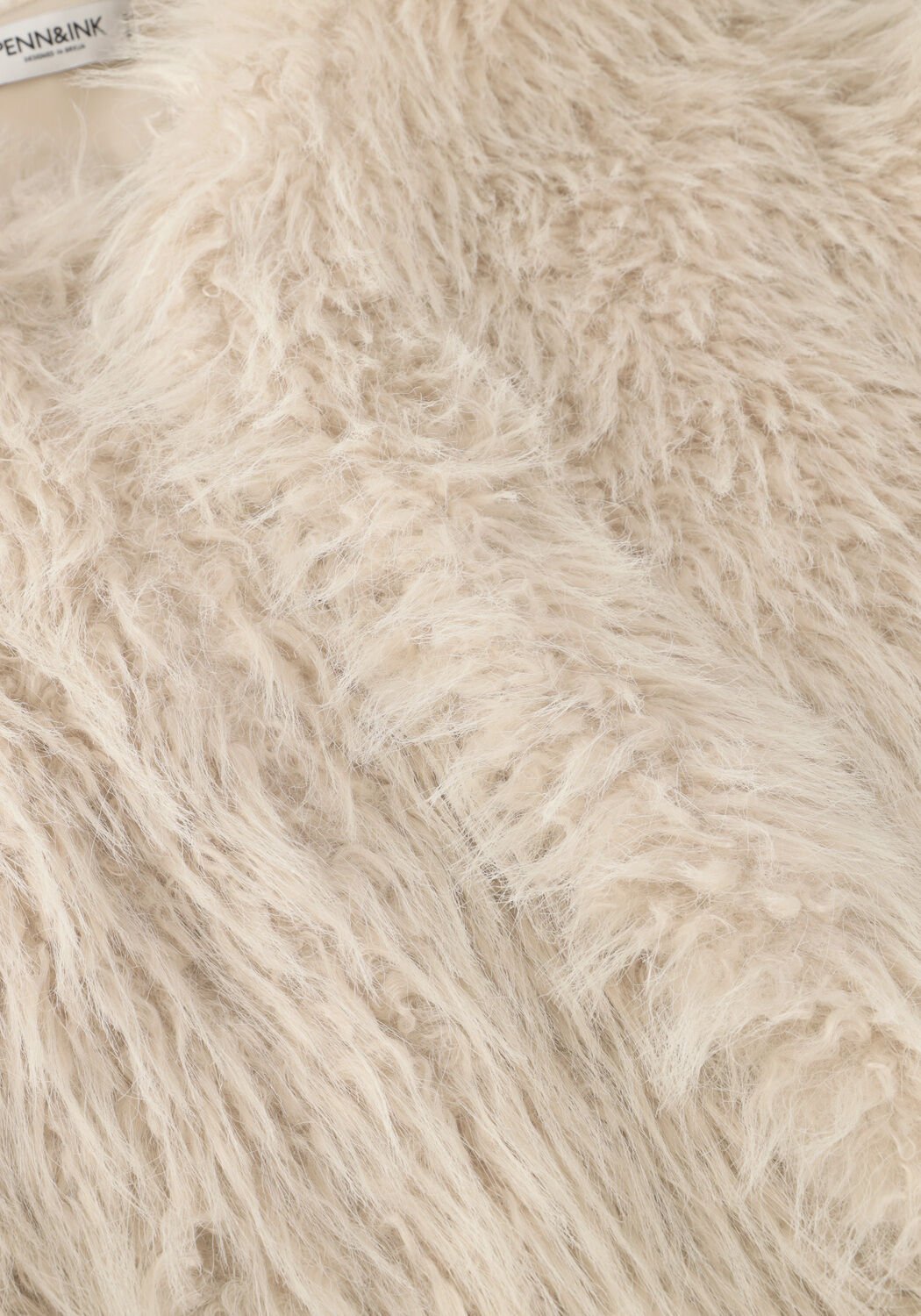 Beige PENN & INK Gilet WAISTCOAT W25C280 - large