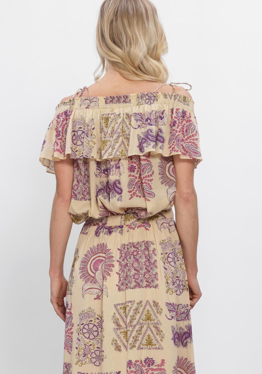 Gele ANTIK BATIK Top JANE TOP - large