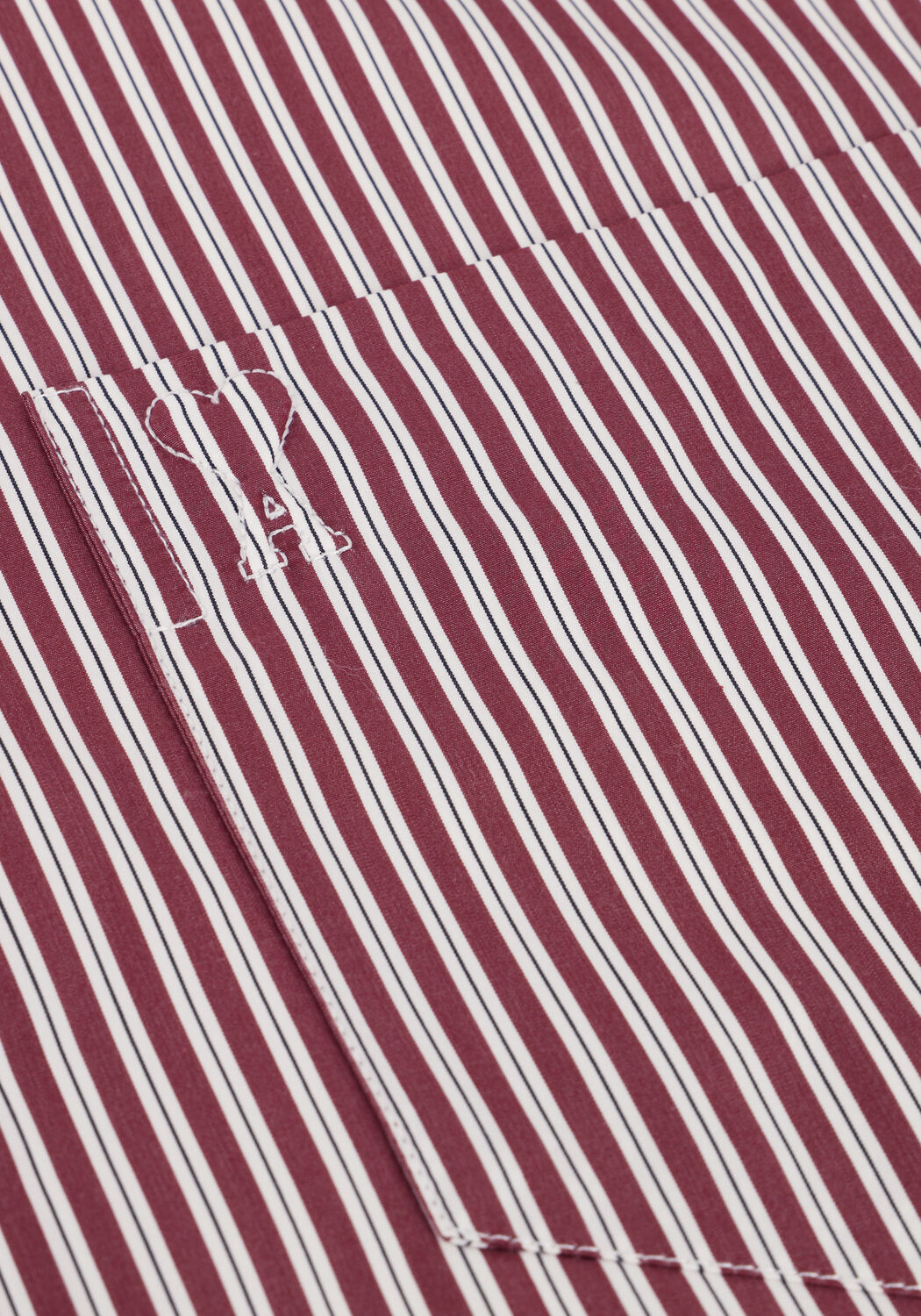 Bordeaux AMI PARIS Overhemden CHEMISE BOXY - large