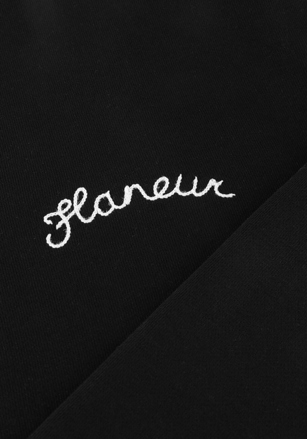 Zwarte FLANEUR Sweater SIGNATURE SWEATER - large