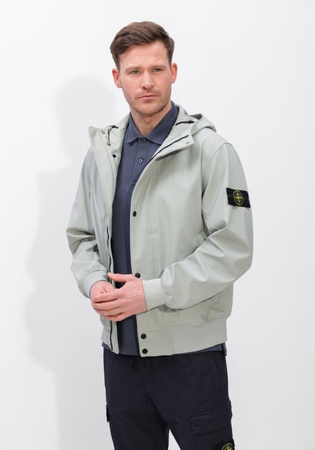 Groene STONE ISLAND Jack SHORT PARKA S0A22 - large