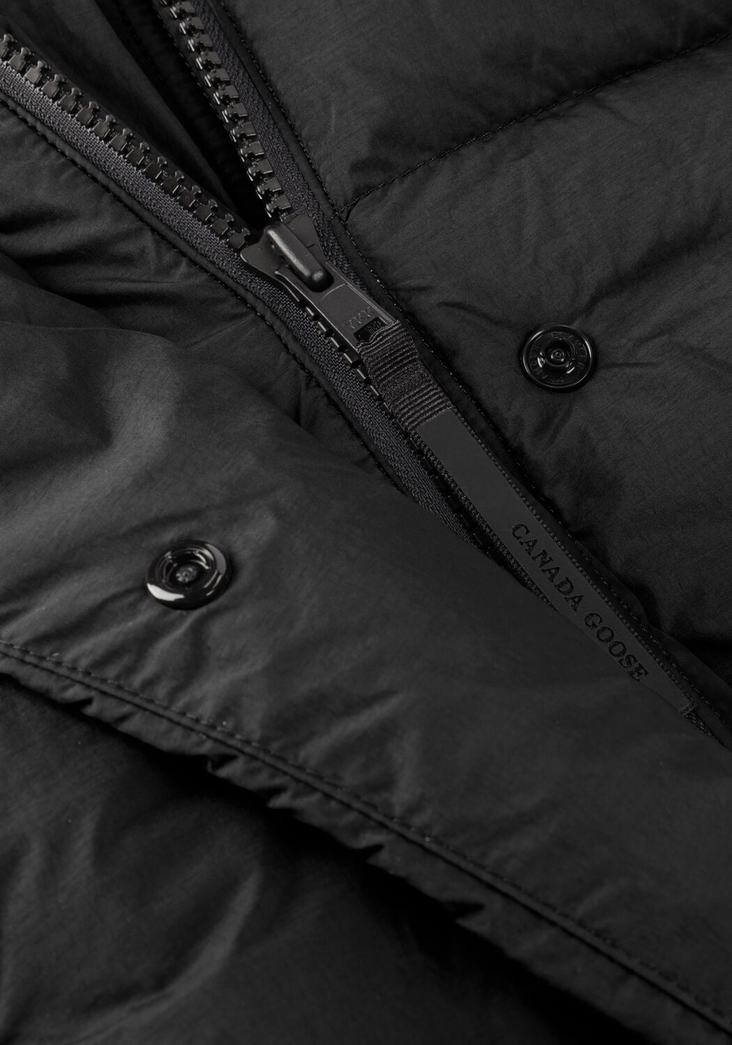 Zwarte CANADA GOOSE Gewatteerde jas CHILLIWACK PUFFER TD - large