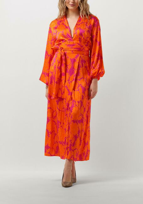 Oranje JANICE Maxi jurk NOAH - large