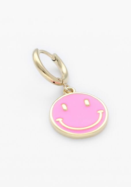 Roze BONNIE STUDIOS Bedels SMILEY CLICK - large
