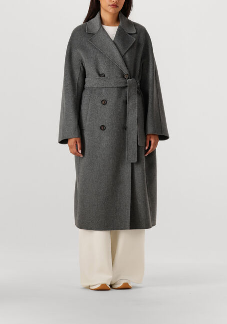 Donkergrijze MAX MARA Mantel PAUL - large