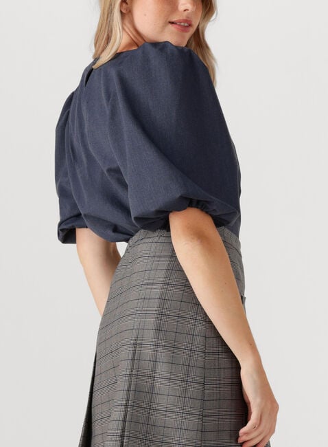 Donkerblauwe JANICE Blouses ZAYN - large