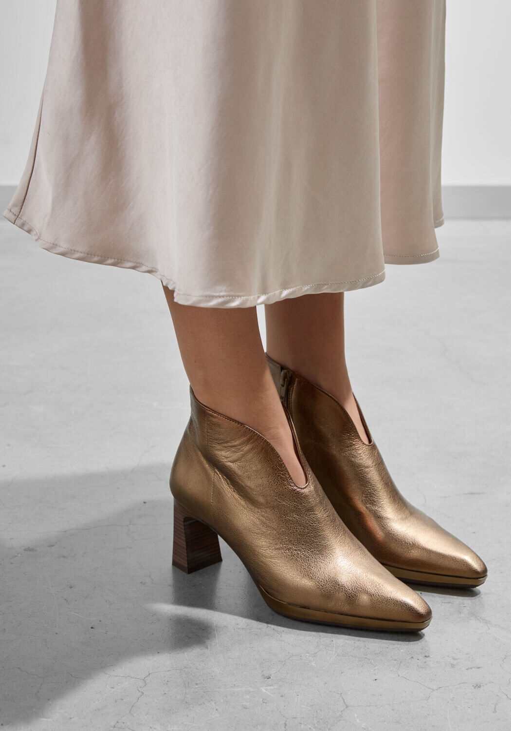 Gouden HISPANITAS Enkellaarsjes HI243576 - large