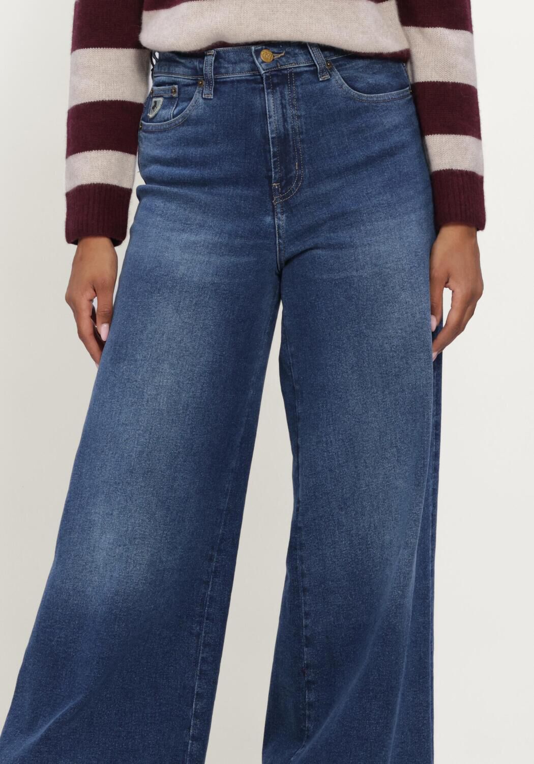 Blauwe LOIS JEANS Wide jeans MARLENE - large