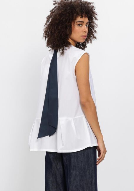 Witte MAX MARA Tops & T-shirts TOP WOVEN WAISTCOAT - large