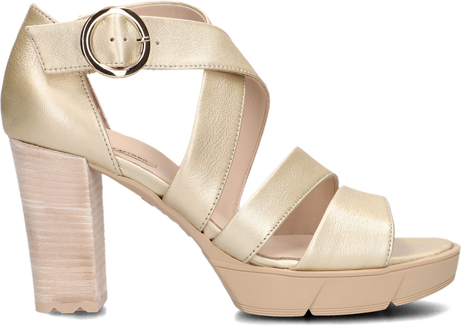 Paul Green Sandalen
Dames 7942, Maat: 40,5, Materiaal: Leer, Kleur: Goud