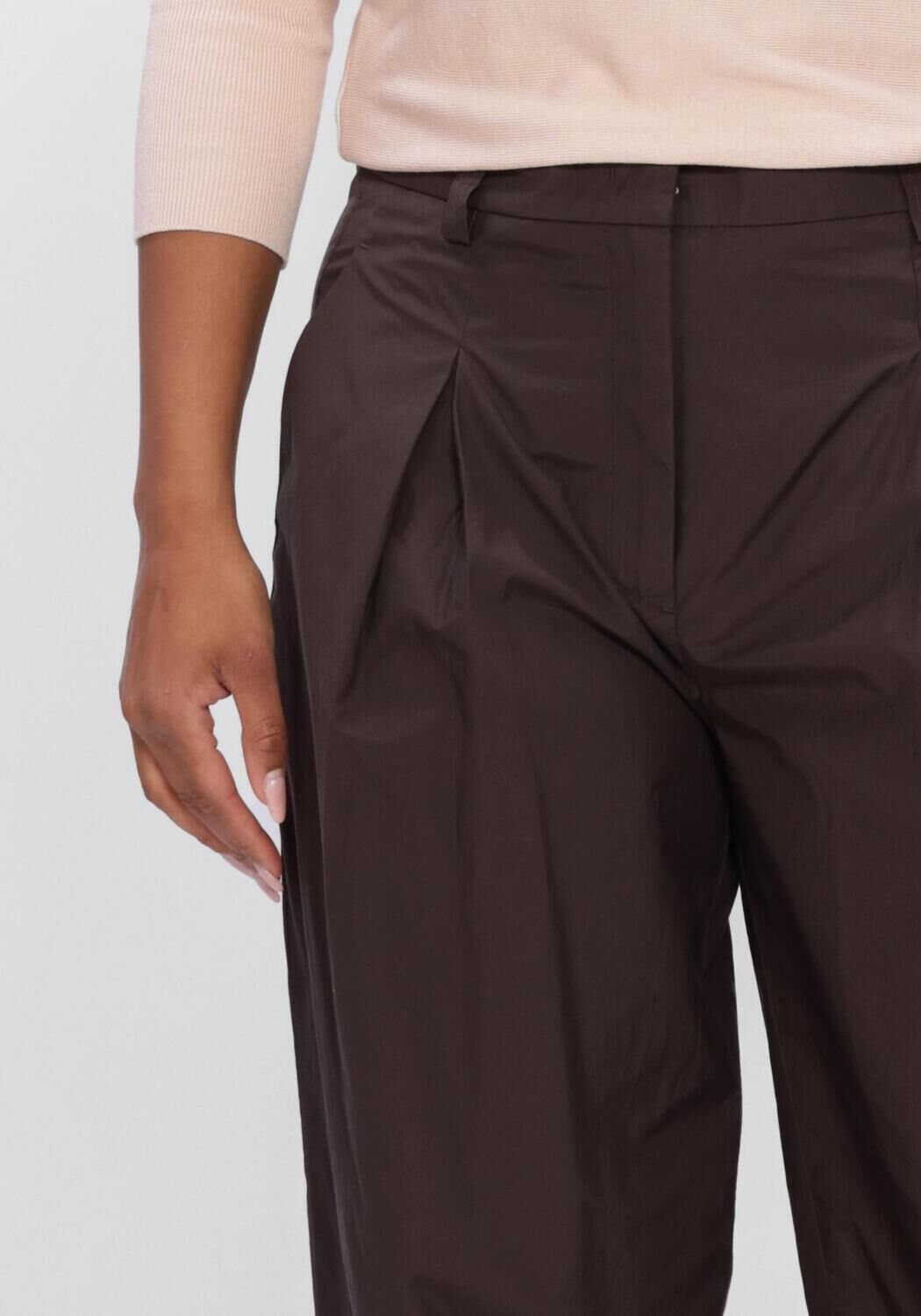 Bruine CAMBIO Wijde broek ETIENNE LONG - large