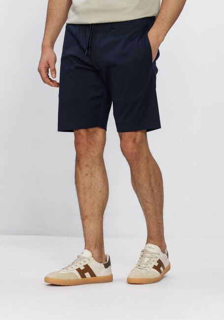 Donkerblauwe VALENZA Korte broek INTERLOCK SUPIMA SPORT SHORTS - large