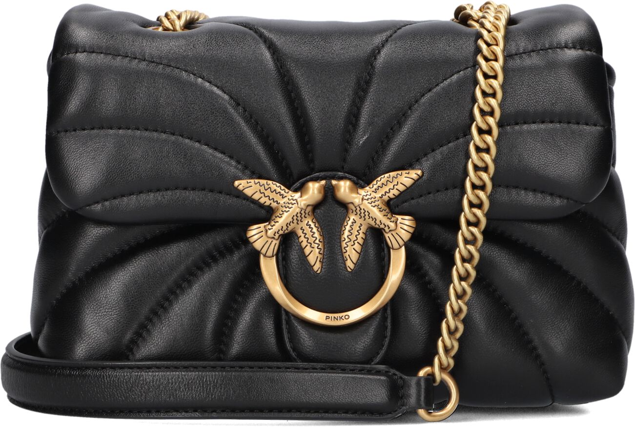 Pinko Schoudertas
Dames Love Puff Mini Cl Sheep Nappa, Materiaal: Leer, Kleur: Zwart afbeelding 1
