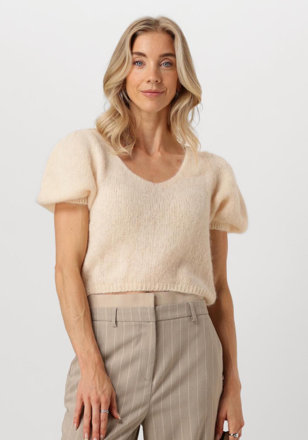 American Dreams Trui Dames Lolanda, Maat: L, Kleur: Beige