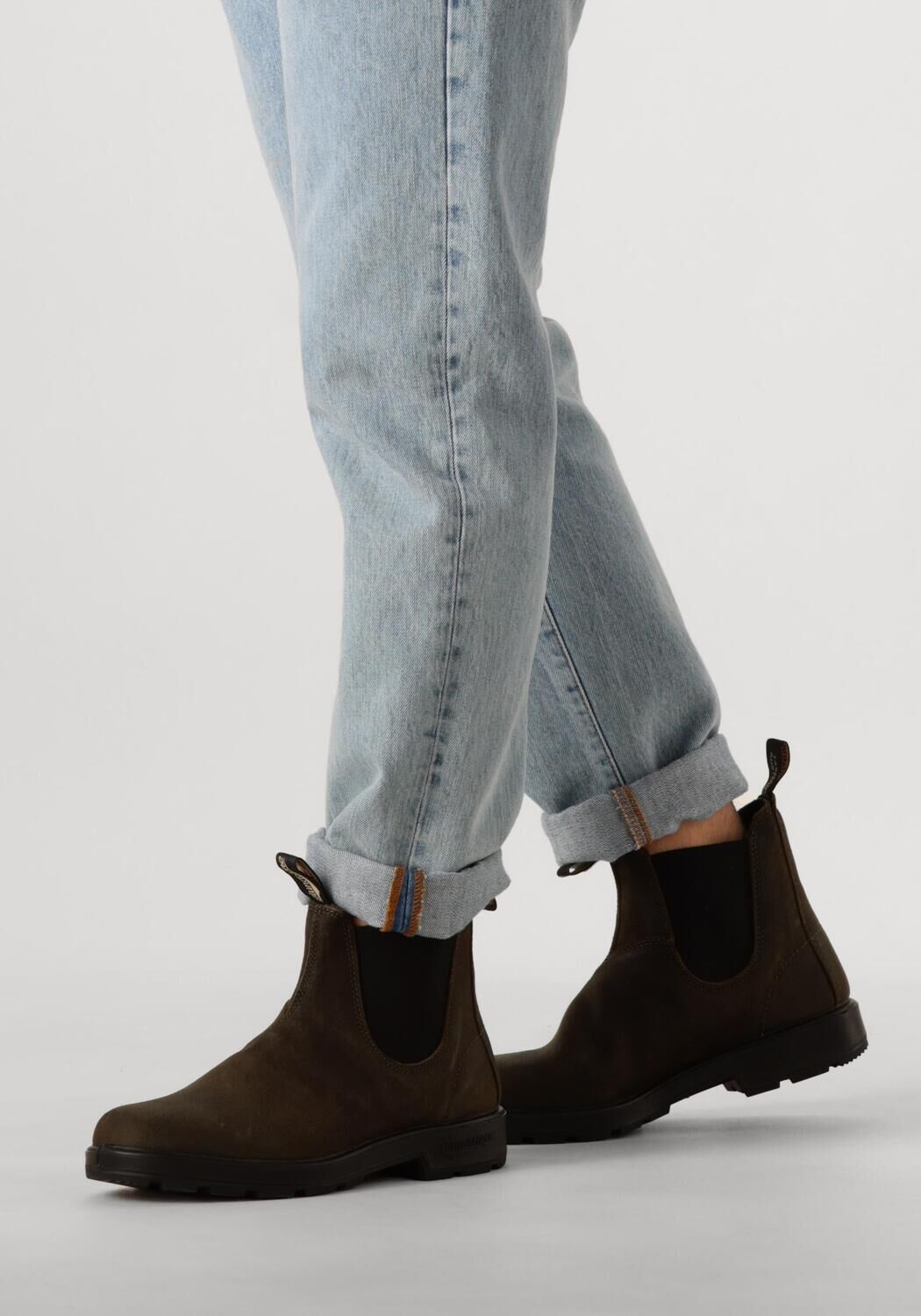 Groene BLUNDSTONE Chelsea boots ORIGINAL HEREN - large