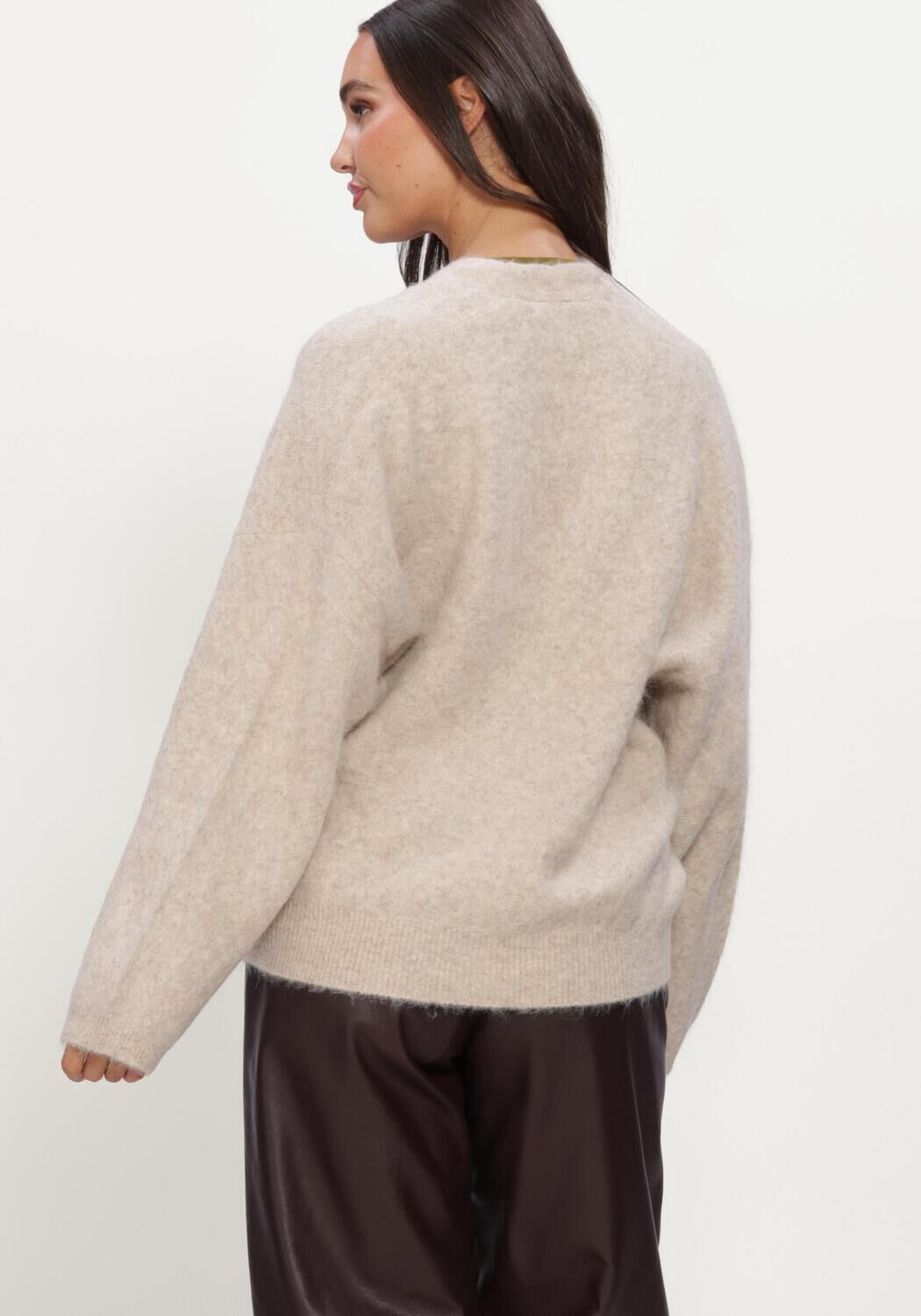 Creme KNIT-TED Truien/vesten MARIS CARDIGAN - large