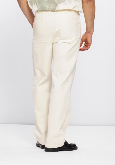 Ecru FILLING PIECES Chino WORKER PANTS - large