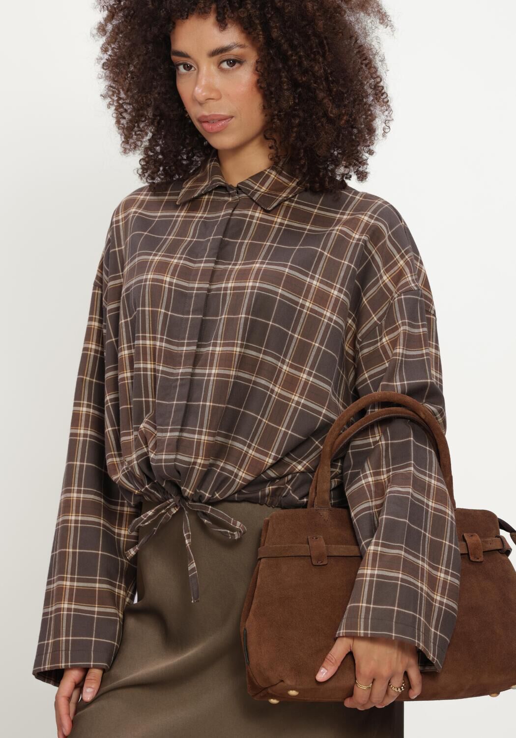 Bruine DRYKORN Blouses FIONEL - large