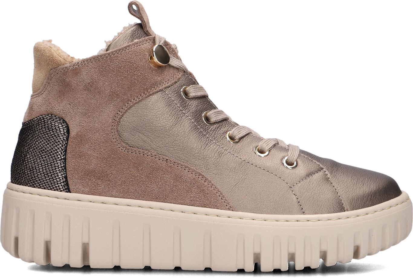 Waldläufer Sneakers
Dames Combi H Rits Sneaker, Maat: 39, Materiaal: Suède, Kleur: Beige