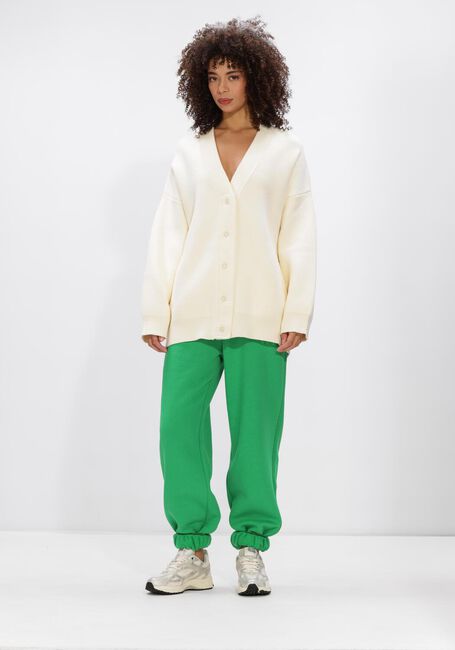 Creme ALIX THE LABEL Vest LADIES KNITTED HEAVY CARDIGAN - large
