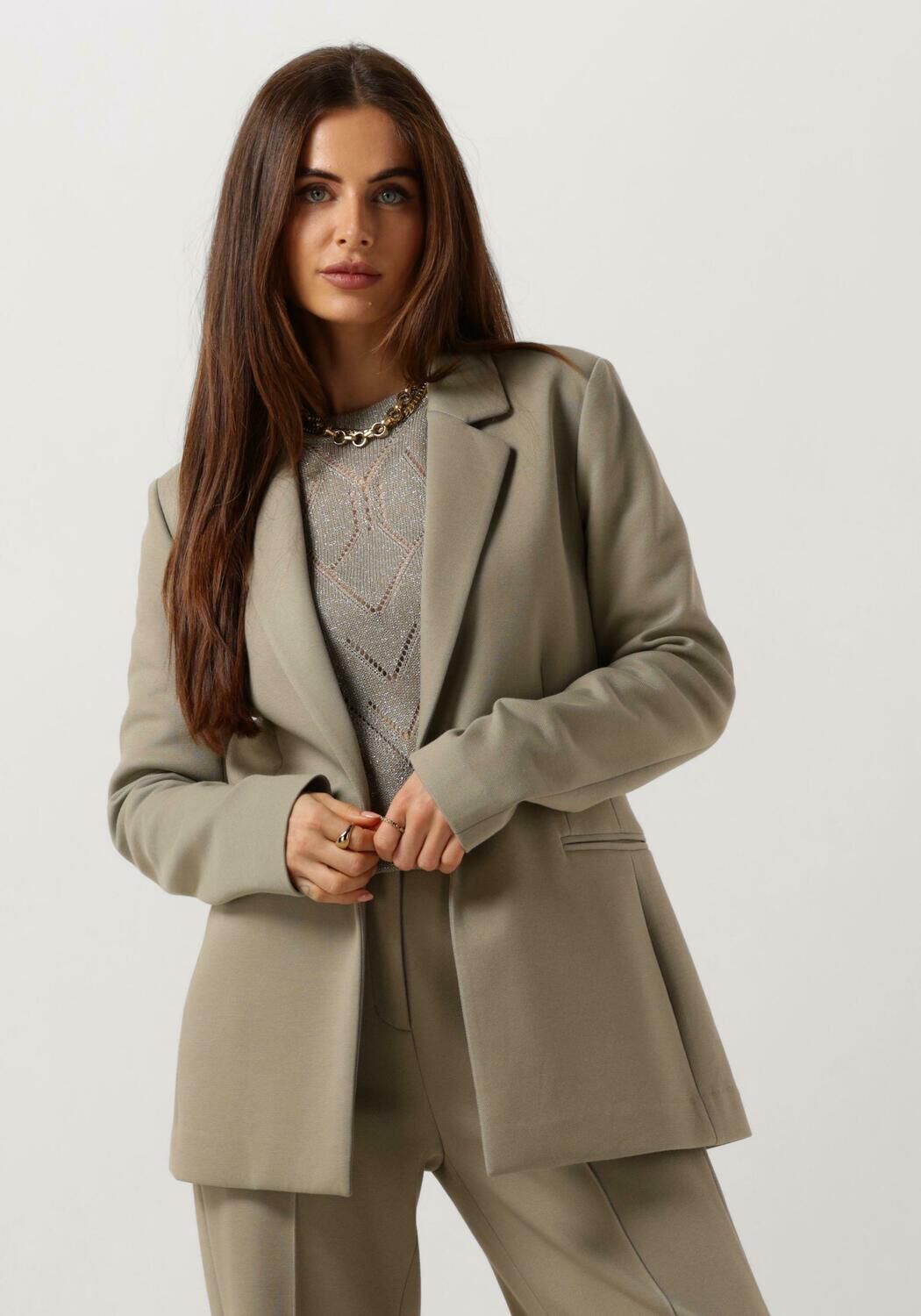 Beaumont Blazer Dames Jo, Maat: 34, Kleur: Khaki