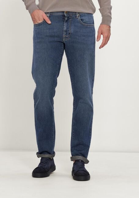 Blauwe TRAMAROSSA Slim fit jeans MICHELANGELO DBSCP CORTINA - large