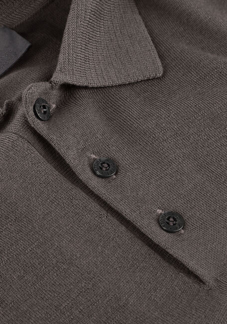 Donkergrijze STONE ISLAND Trui LS POLO - large