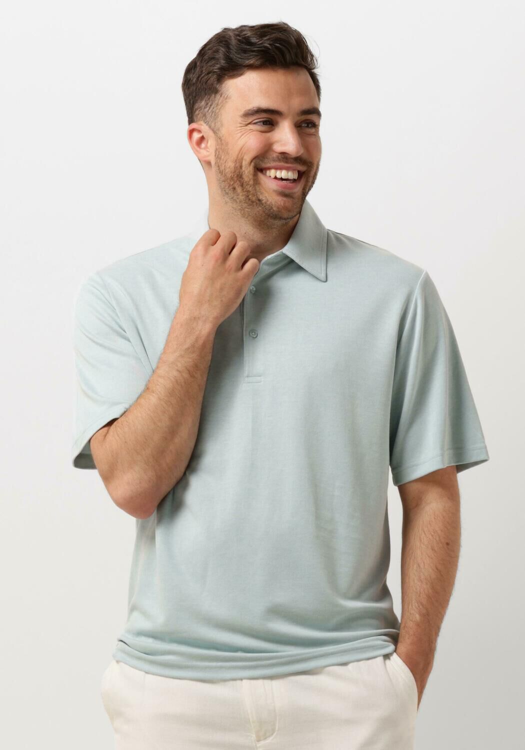 Drykorn T-Shirt Heren Iannis 520184, Maat: L, Kleur: Blauw