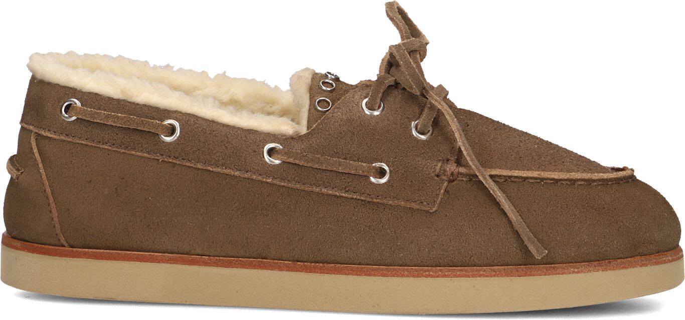 Posa Loafers
Dames Deck Loafer Shearling, Maat: 39, Materiaal: Suède, Kleur: Bruin afbeelding