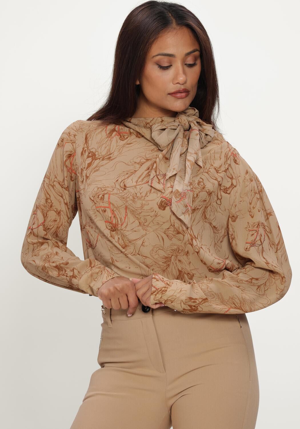 Beige MARC CAIN COLLECTION Blouses BLOUSE - large