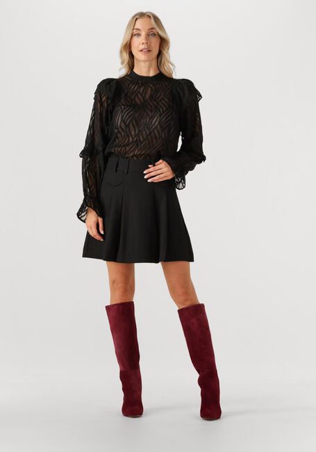 Zwarte CO'COUTURE Minirok LUNA POCKET PLEAT MINI SKIRT - large