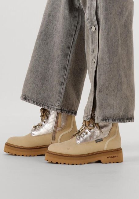 Beige WOOLRICH Veterboots MAIN BOOT WOMEN - large