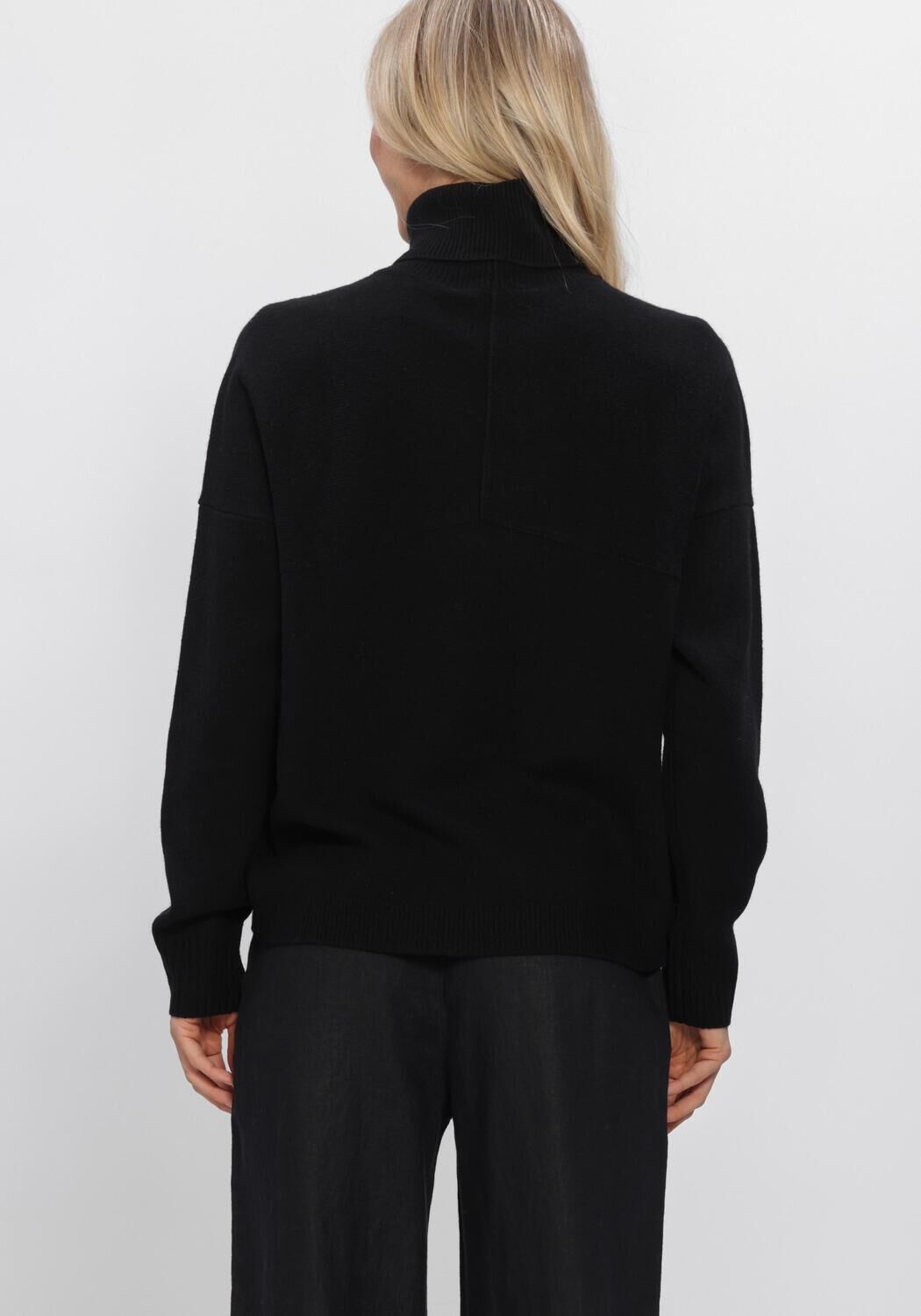 Zwarte CLOSED Trui ROLLI LONGSLEEVE - large