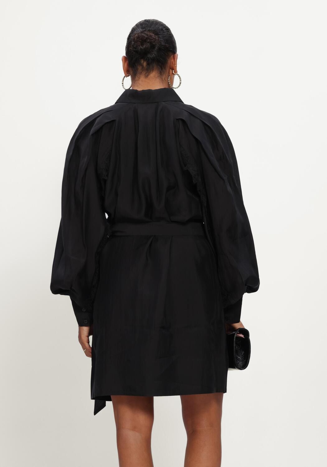 Zwarte COPENHAGEN MUSE Mini jurk CMMOLLY-DRESS - large
