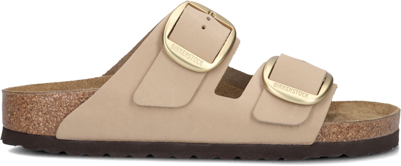 Birkenstock Slippers
Dames Arizona Rivet, Maat: 36, Materiaal: Nubuck, Kleur: Zand
