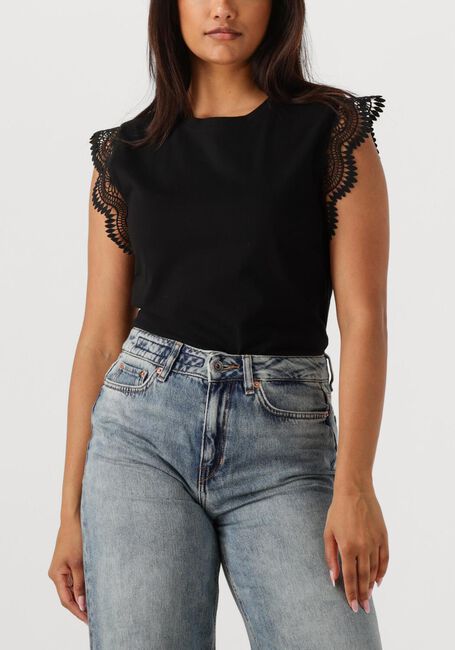 Zwarte AAIKO T-shirt CORA FANCY CO 144 - large