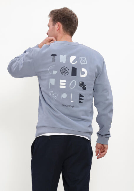 Lichtblauwe THE GOODPEOPLE Sweater LAX - large