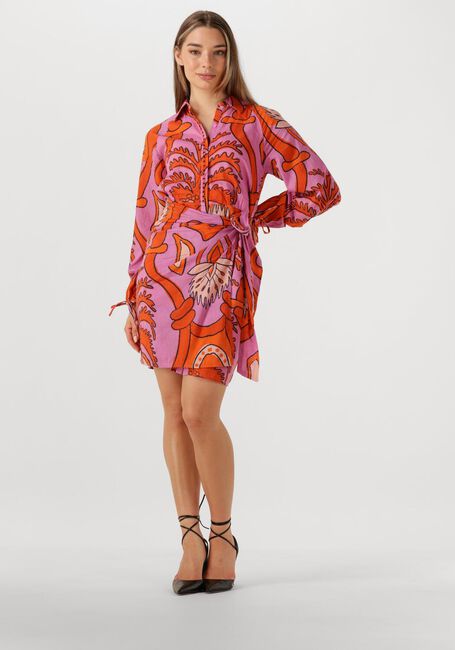 Oranje IBANA Mini jurk DALISHI - large