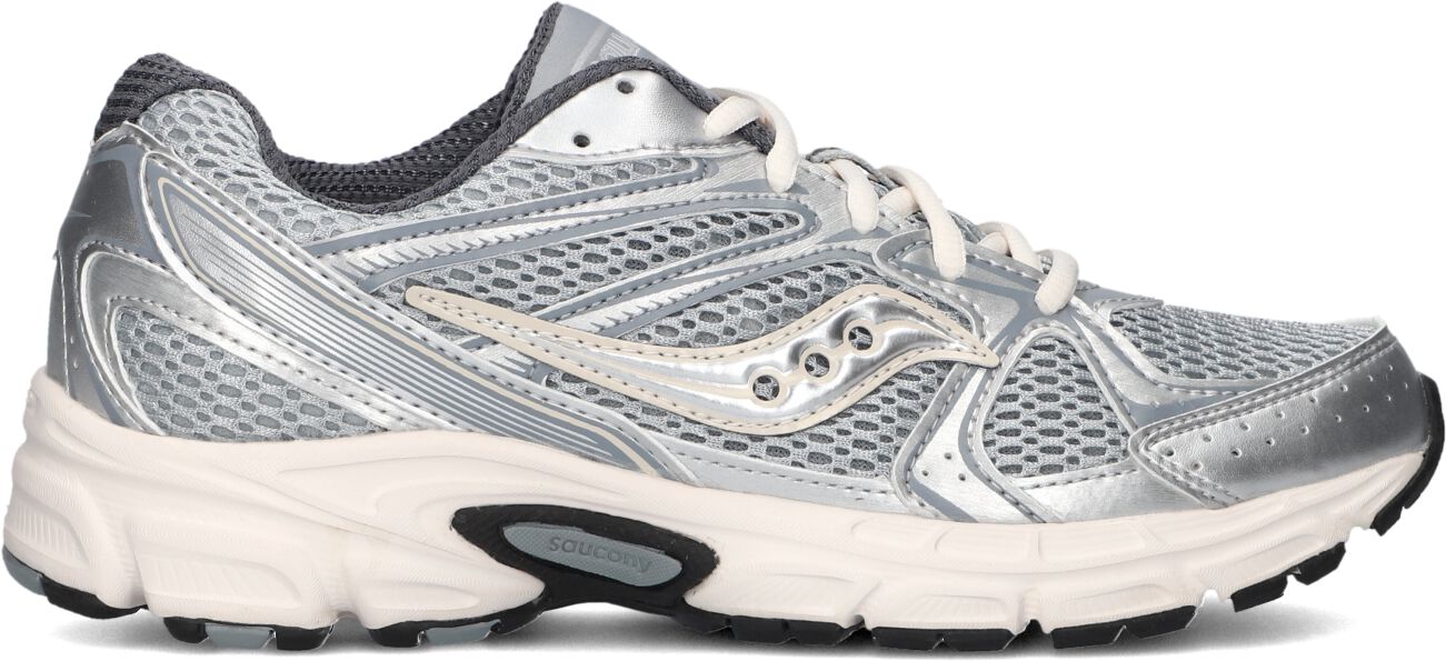 Saucony Lage Sneakers Dames Ride Millennium W, Maat: 37, Materiaal: Textiel, Kleur: Zilver