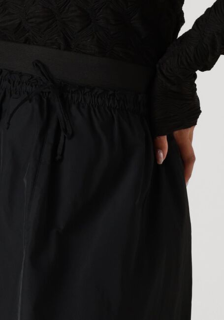 Zwarte SUMMUM Midirok SKIRT TAFT - large