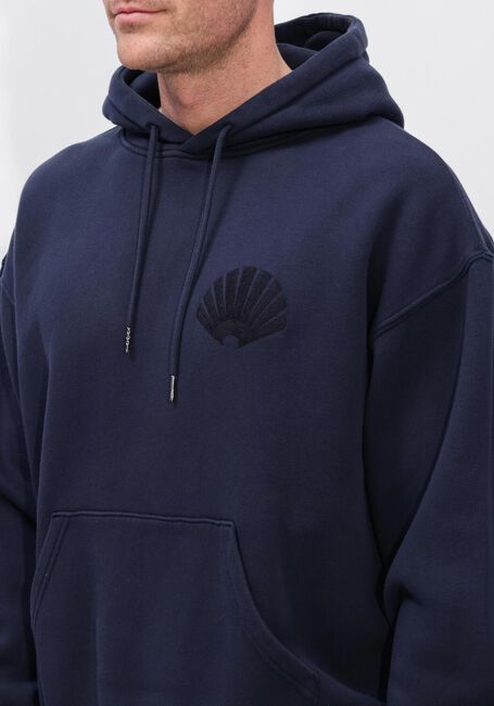 Donkerblauwe NEW AMSTERDAM SURF ASSOCIATION Sweater CHOP HOODIE - large