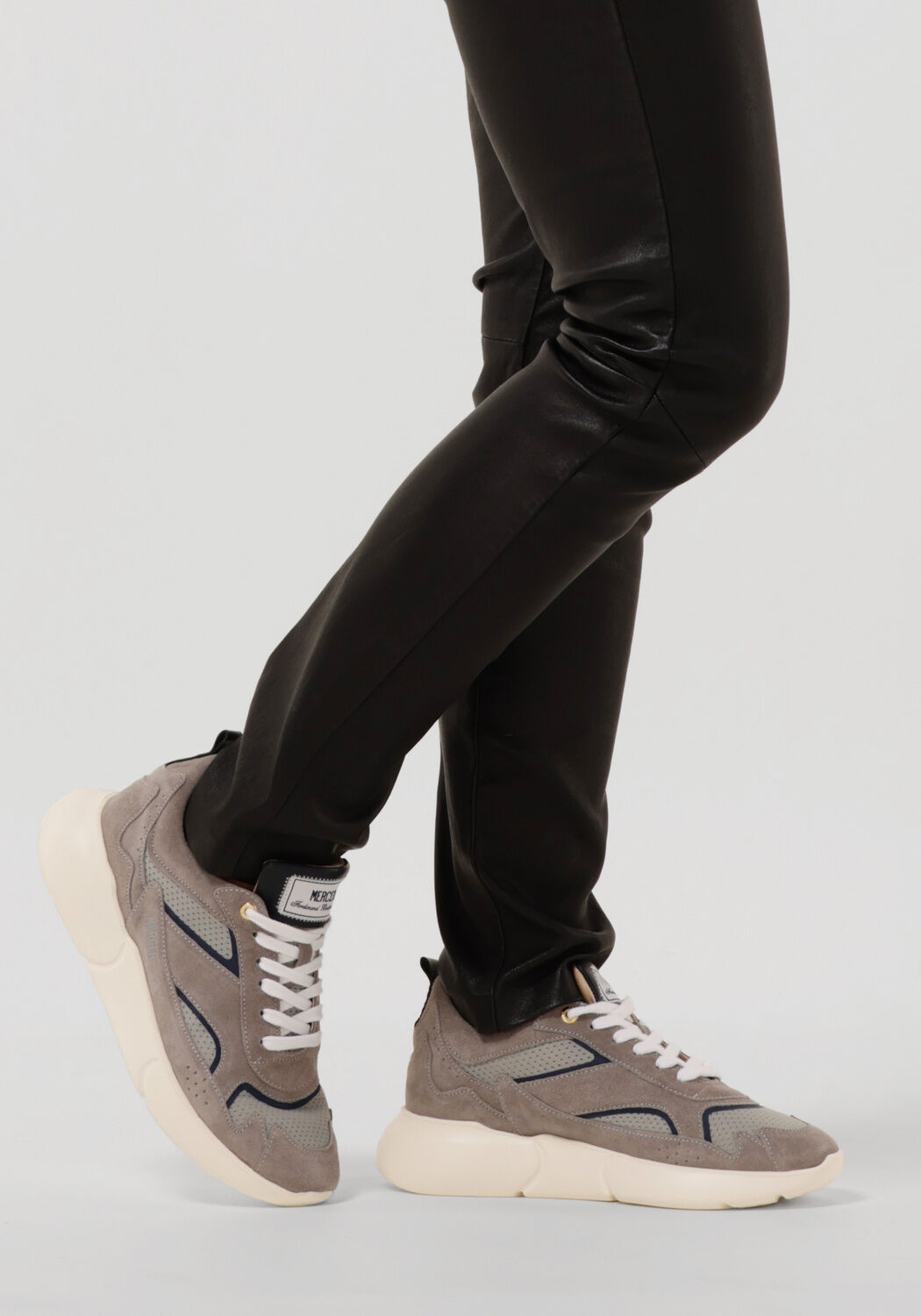 Grijze MERCER AMSTERDAM Lage sneakers W3RD - large