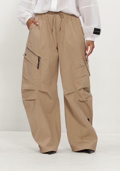 Beige HAUTE L'AMITI&Eacute; Cargobroeken AIR ZIP TALL PANT - large