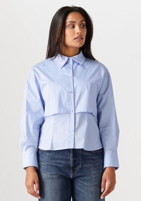 Blauwe CO'COUTURE Blouses SANDY DOUBLE LAYER SHIRT - large