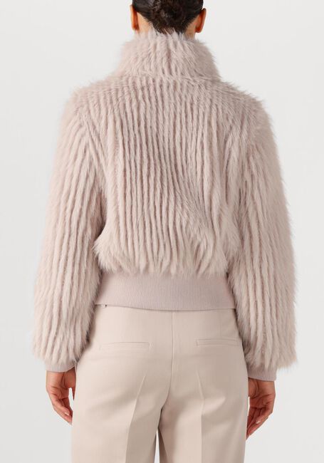 Lichtroze MARC CAIN COLLECTION Faux fur jas ZC 12.05 W43 - large