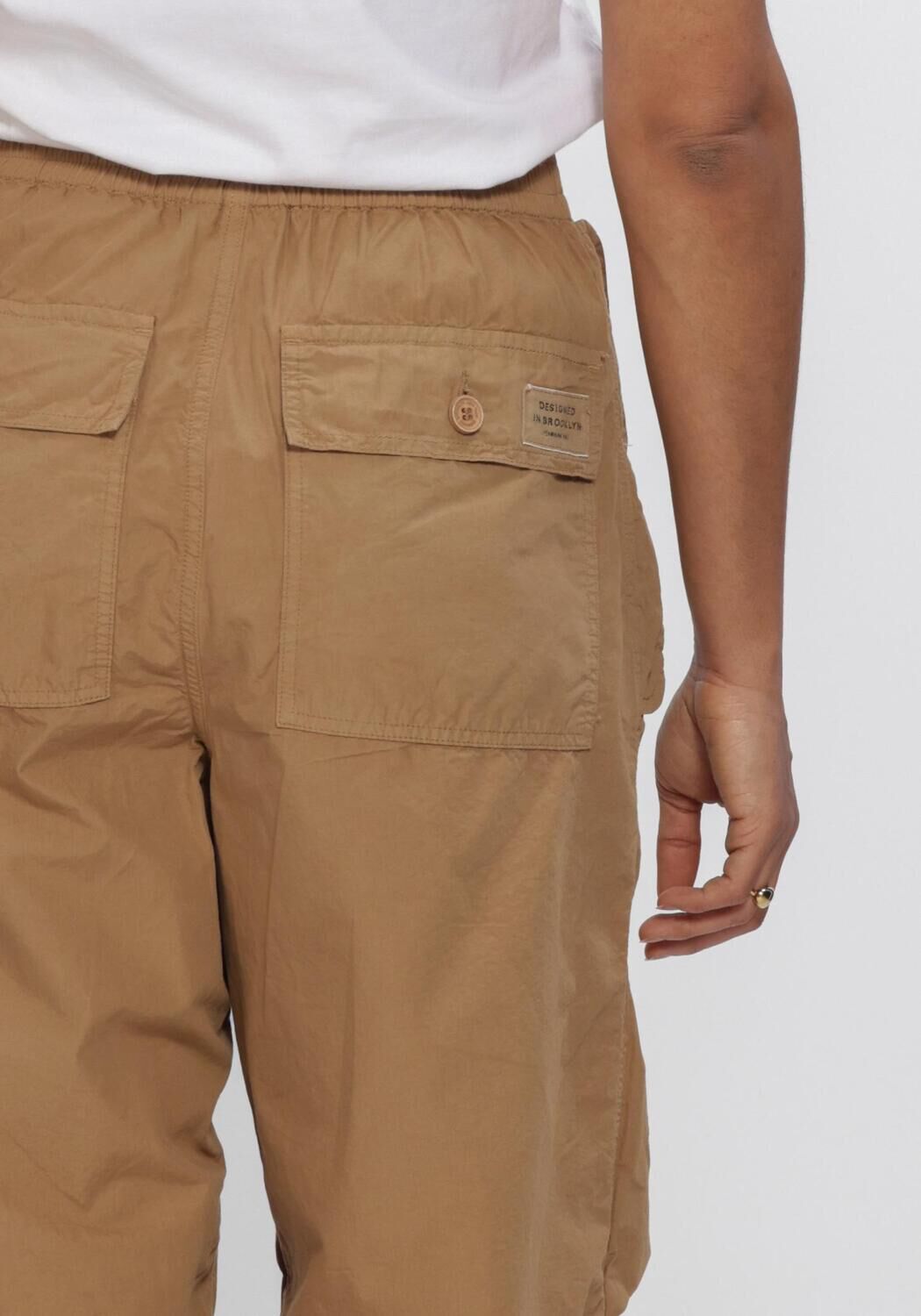 Bruine PENN & INK Wijde broek TROUSERS - large