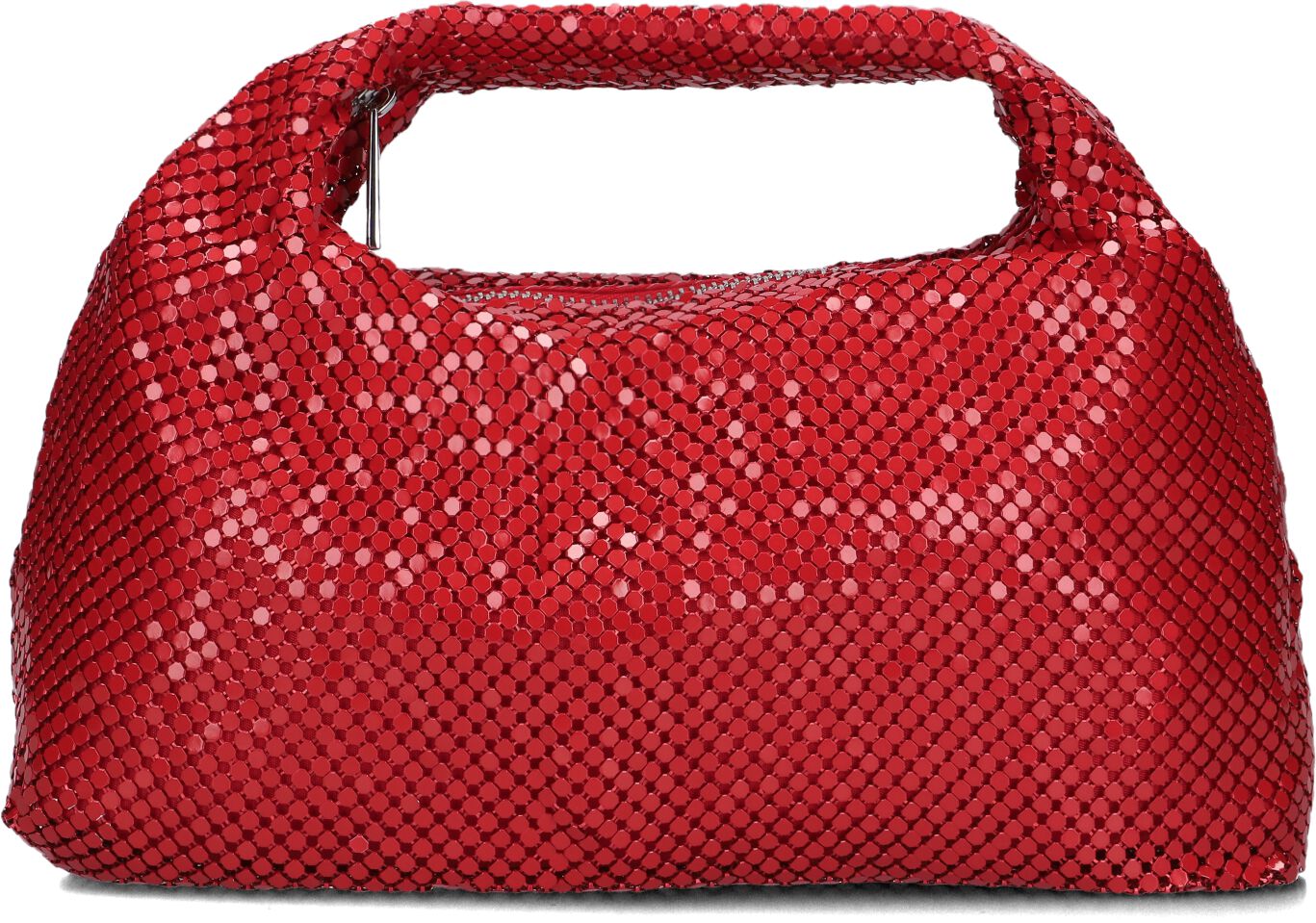 Núnoo Schoudertas
Dames Dandy Metal, Materiaal: Leer, Kleur: Rood afbeelding 1