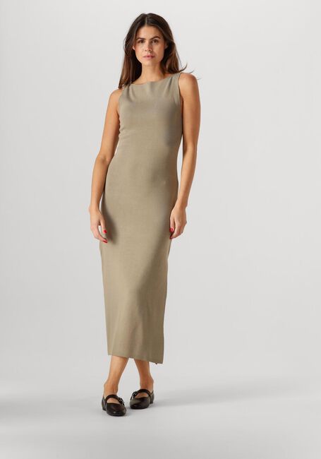 Beige GESTUZ Maxi jurk GZBRIANA DRESS - large