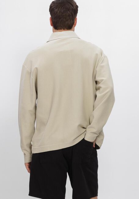 Beige FOR&Eacute;T Polo HERB TEXTURED POLO - large